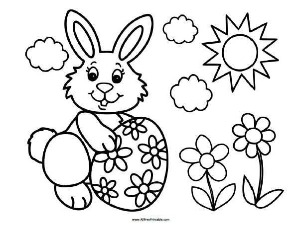 36 Bunny Coloring Picture Pictures