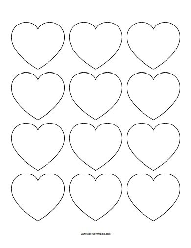 Printable Heart Cut Out 4 - Coolest Free Printables