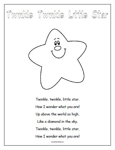 Nursery Rhymes Worksheets Free