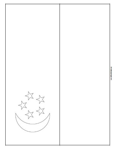 Singapore Flag Coloring Page Free Printable