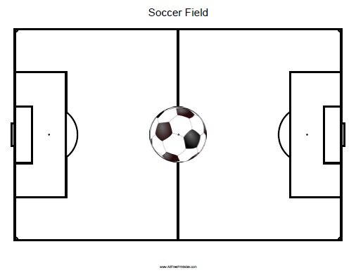 Soccer Field Free Printable