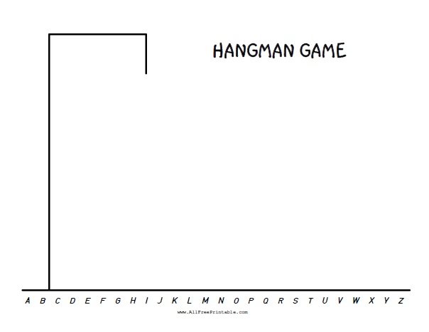 hangman-game-printable