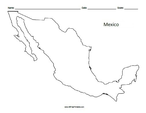 mexico map