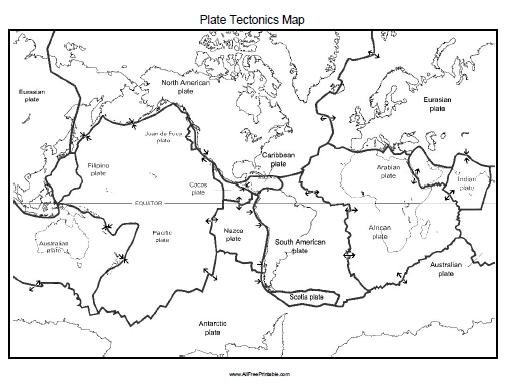 28 Map Of The Plate Tectonics Online Map Around The World