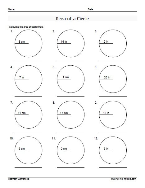 43 Geometry Circles Review Worksheet Worksheet For Fun