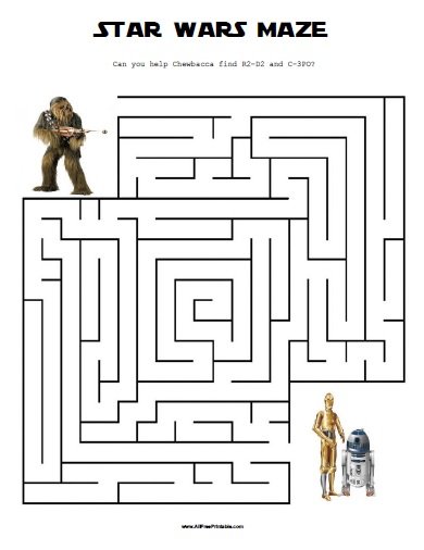 star-wars-maze-free-printable