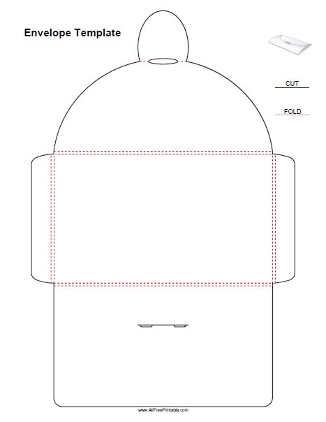 printable envelope address template