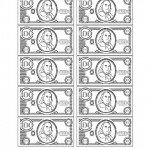 fake money coloring pages for kids - photo #20