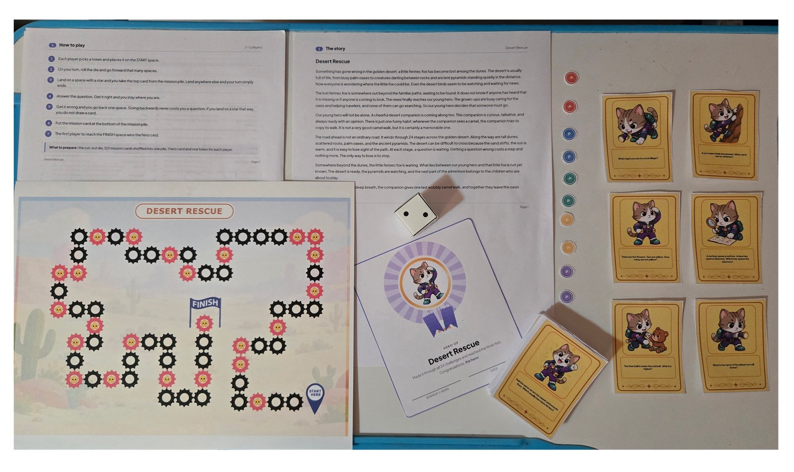 Board Game for Kids Played at Home