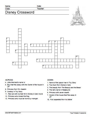 Print Mother’s Day Crossword Puzzle – Free Printable