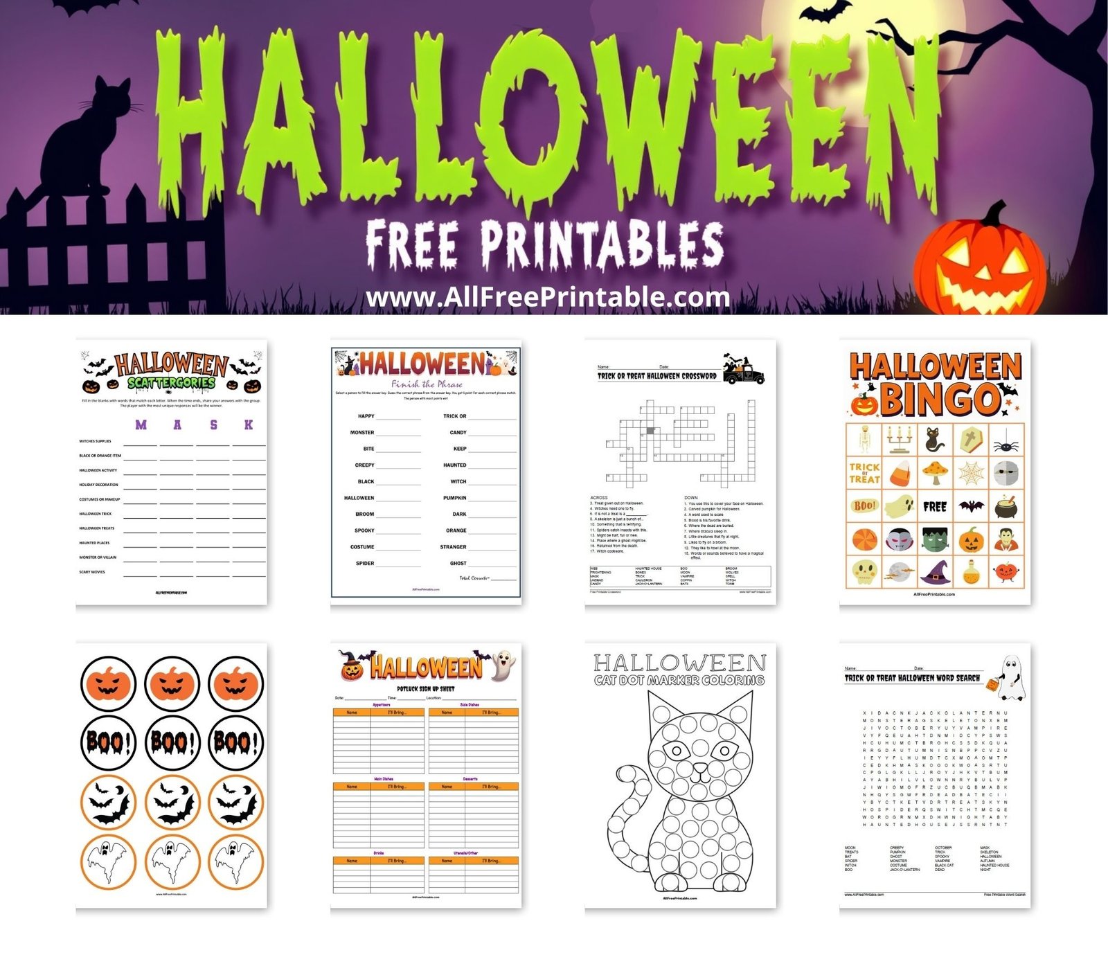 Halloween Free Printables Halloween Free Printables