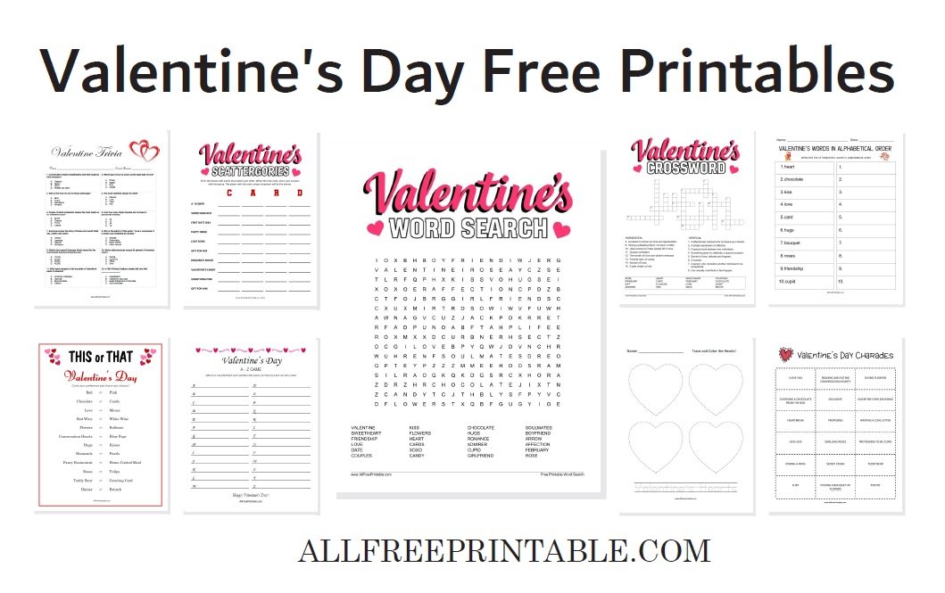 Valentine's Day Free Printables