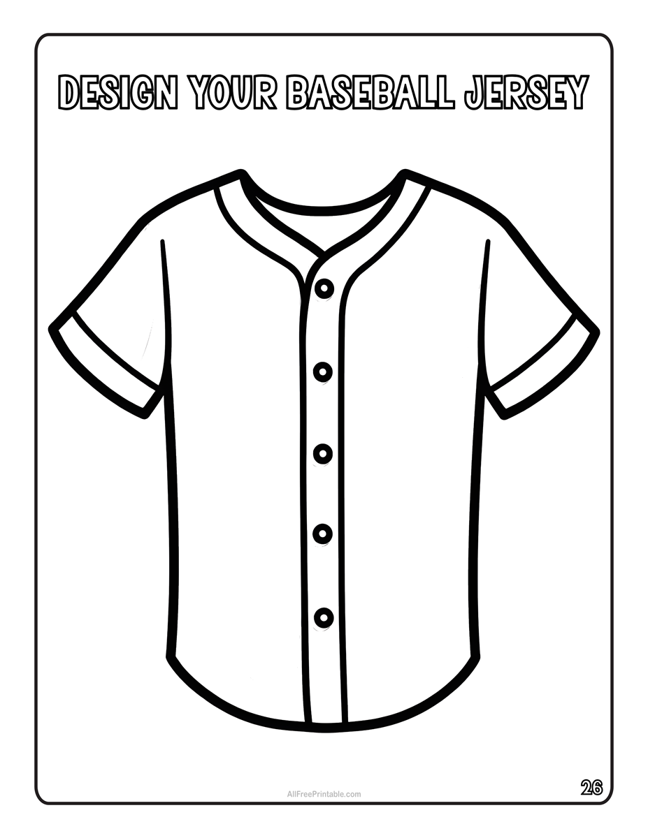Design Your Baseball Jersey