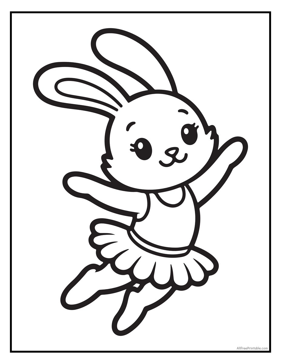 Ballerina Coloring