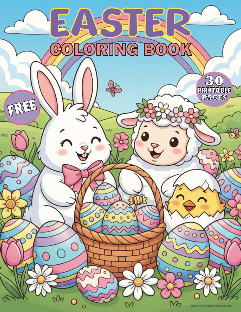 Easter Coloring Book Printable