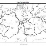 Plate Tectonics Map - Free Printable - AllFreePrintable.com