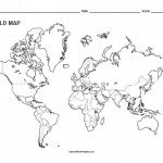 Tectonic Plates Map - Free Printable - AllFreePrintable.com