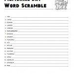 Robots Word Scramble - Free Printable - AllFreePrintable.com