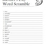 Hawaiian Luau Word Scramble - Free Printable - AllFreePrintable.com