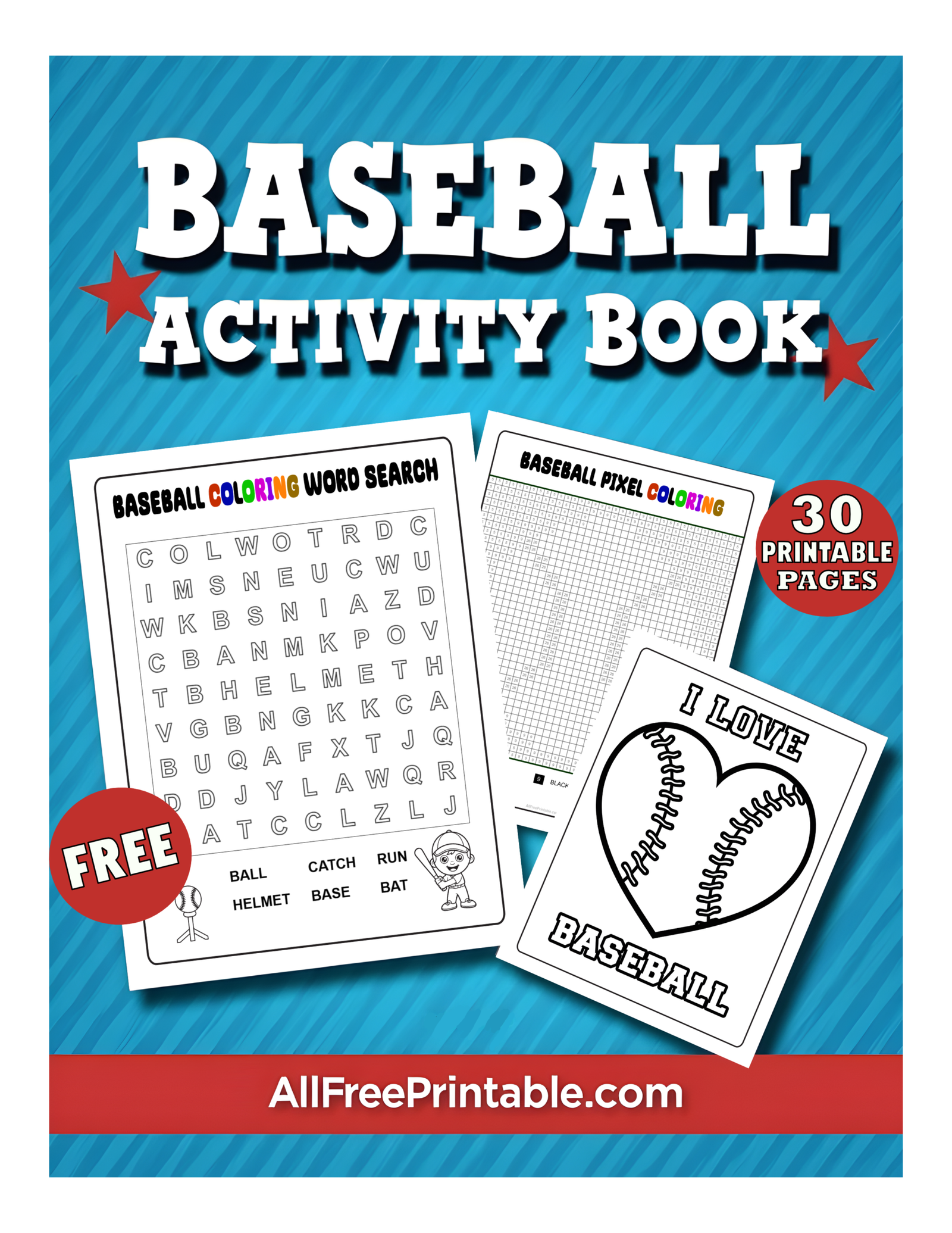 Baseball Activity Book